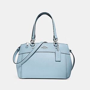 COACH Mini Blue Carryall